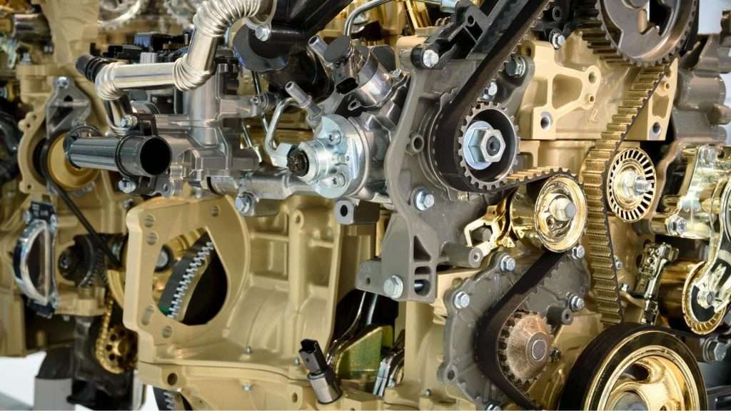 PTFE used in engine components